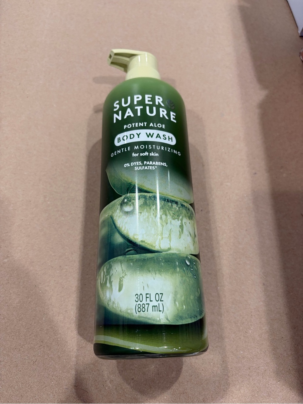 Super nature Potent Aloe Gentle Moisturizing Body Wash -for soft skin new